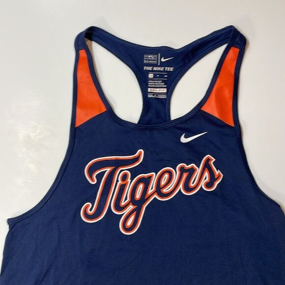 Nike Detroit Tigers Baseball Women’s Racerback Tank Top Sz S - Picture 2 of 5
